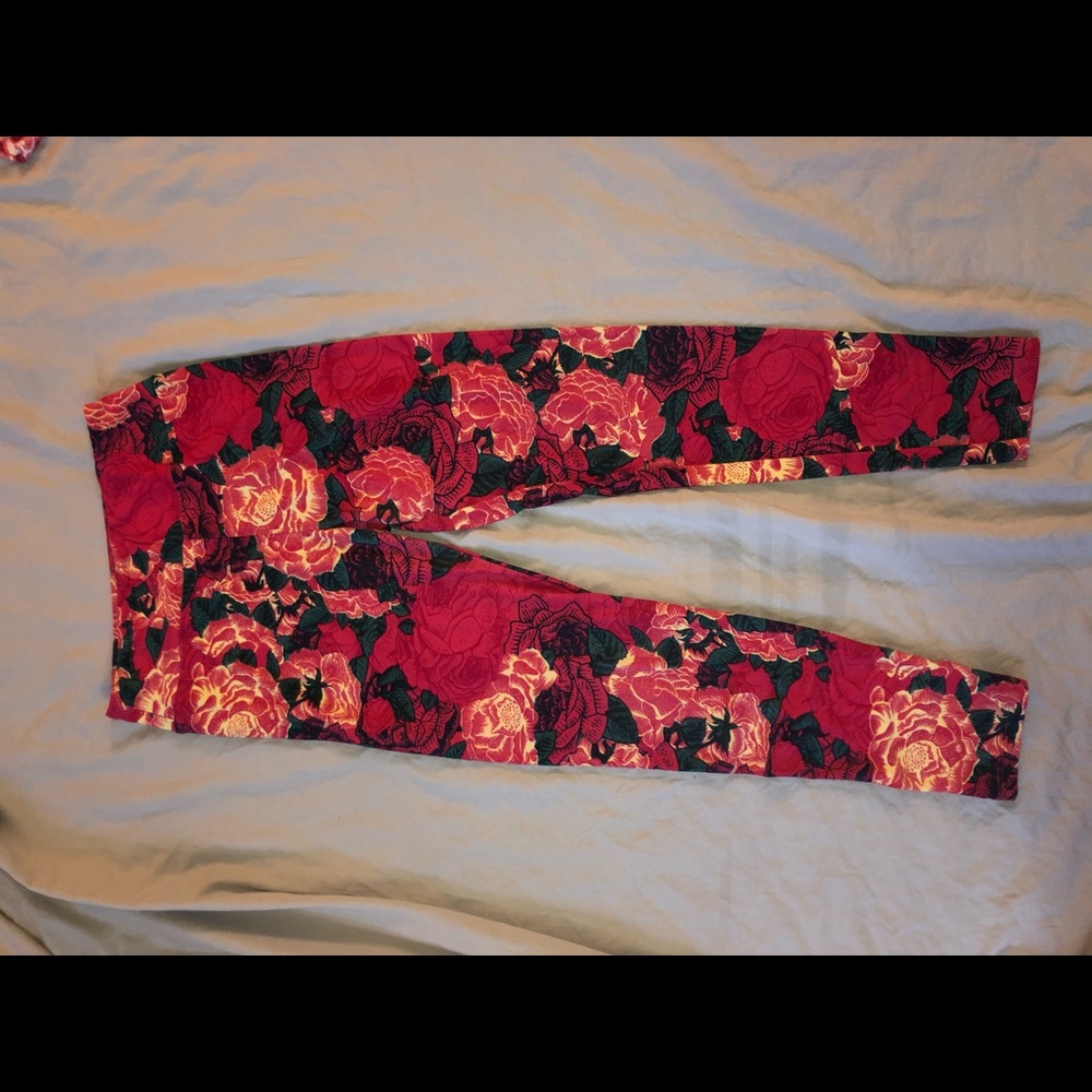 Rose LuLaRoe Leggings